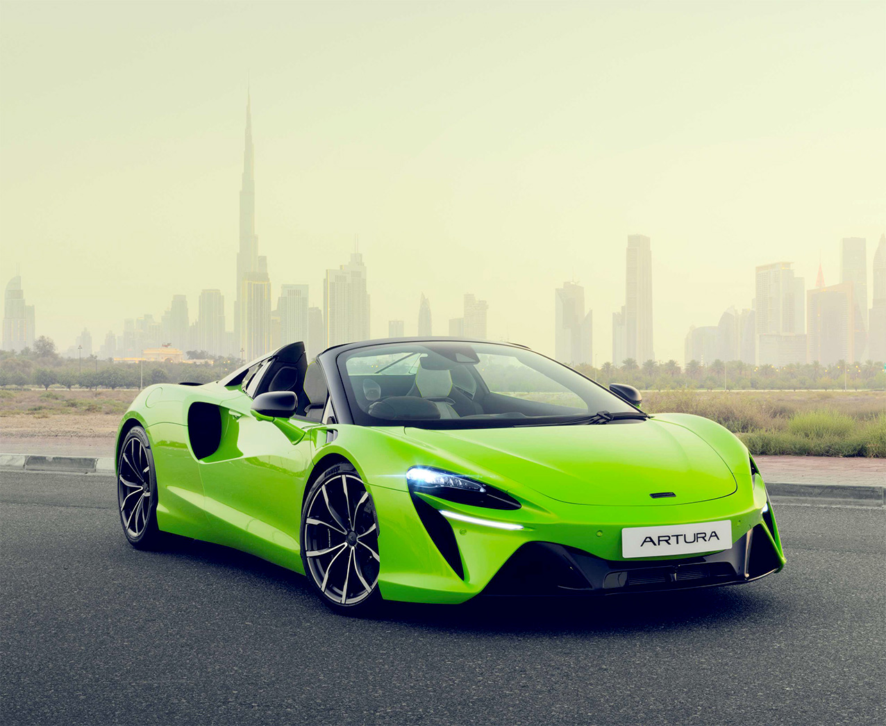 Mclaren Artura Spider Arrives In The Middle East Bringing The