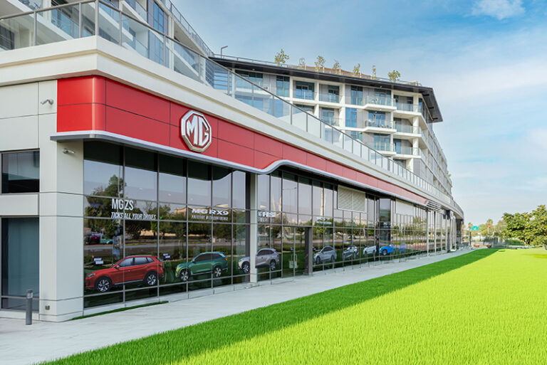 Image 1 - MG Motor flagship Abu Dhabi Showroom copy