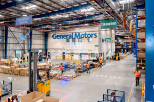General Motors’ Middle East Parts Distribution Center interior
